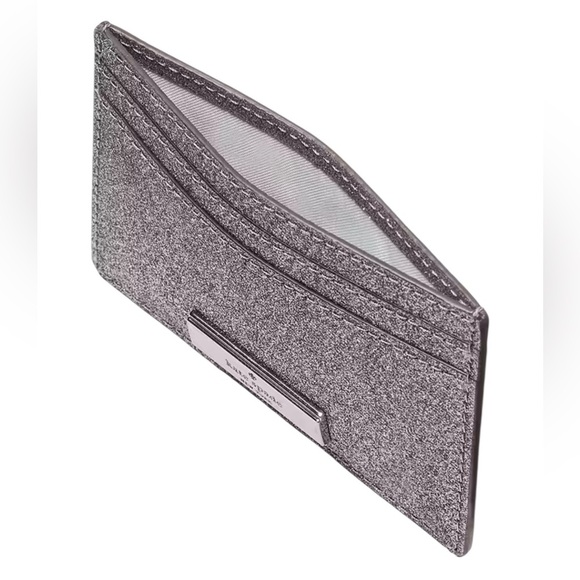 KATE SPADE Boxed Glitter Small Cardholder NWT - Picture 3 of 5